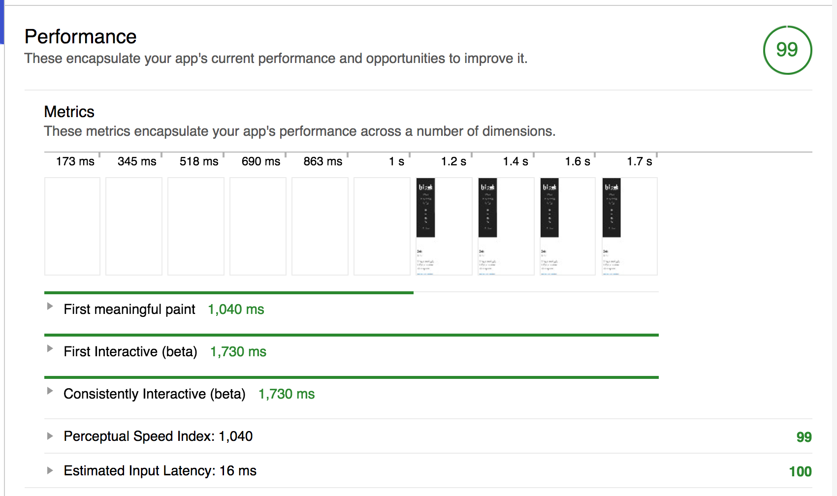 performance lighthouse - asset optimization